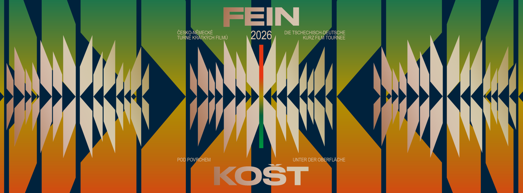 Schriftlogo: Kurzfilmprogramm FEINKOŠT 